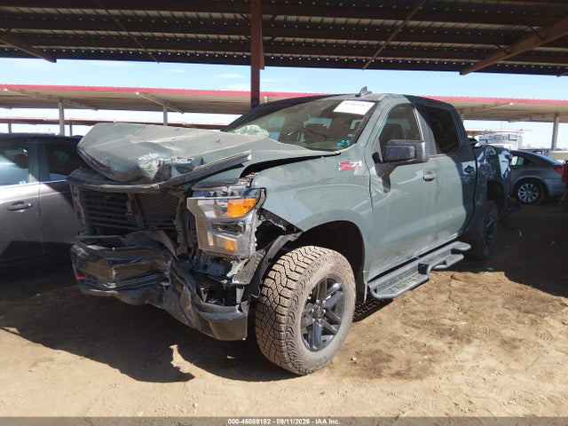 2025 CHEVROLET SILVERADO 1500 4WD SHORT BED CUSTOM TRAIL BOSS 2