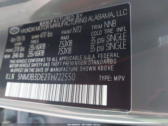 2026 HYUNDAI TUCSON SEL 9