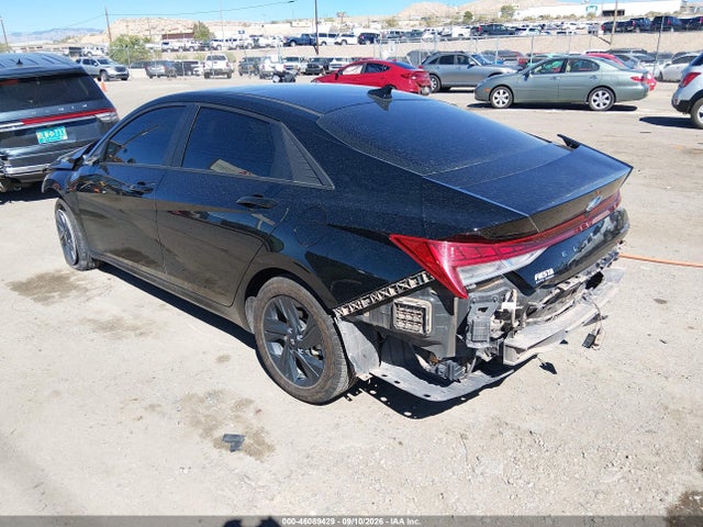 2023 HYUNDAI ELANTRA HYBRID BLUE 3