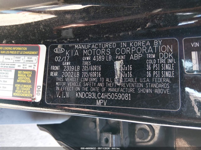 2017 KIA NIRO LX 9