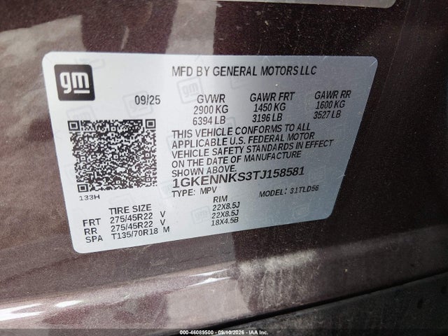 2026 GMC ACADIA ELEVATION AWD 9