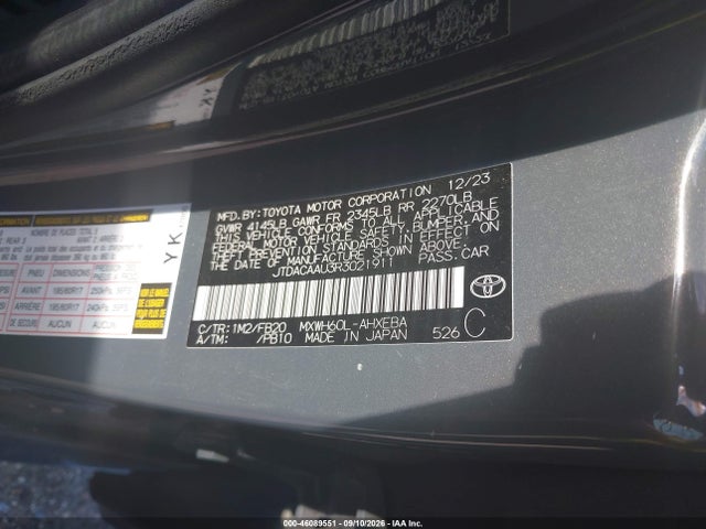 صورة 9 لـ 2024 Toyota PRIUS LE
