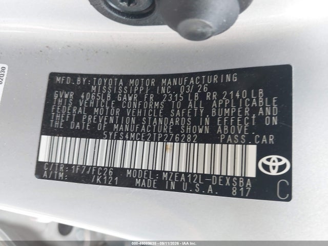 2026 TOYOTA COROLLA SE 9