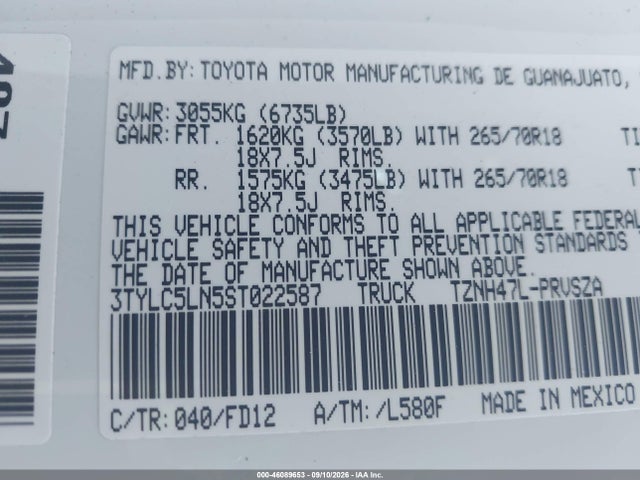 2025 TOYOTA TACOMA HYBRID TRD OFF ROAD 9