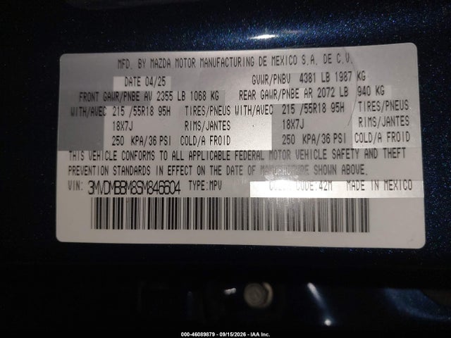 2025 MAZDA CX-30 2.5 S SELECT SPORT 9