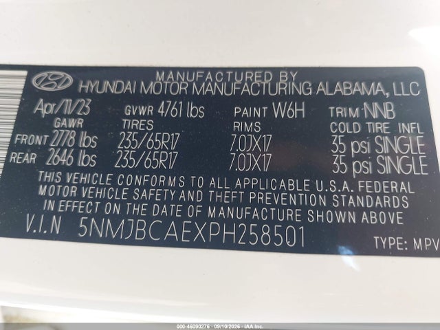 2023 HYUNDAI TUCSON SEL 9
