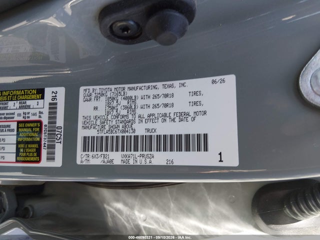 2026 TOYOTA TUNDRA SR5 CREWMAX 6.5' BED 9