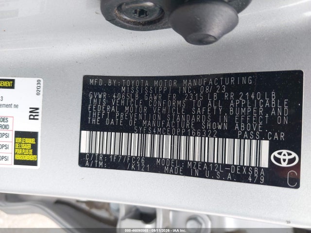 2023 TOYOTA COROLLA SE 9