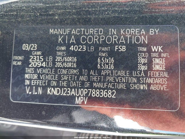 2023 KIA SOUL LX 9