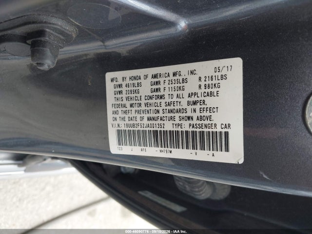 2018 ACURA TLX TECH PKG 9