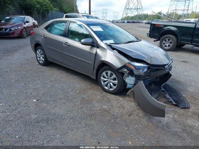 2015 TOYOTA COROLLA LE