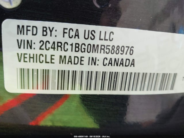 2021 CHRYSLER PACIFICA TOURING L 9
