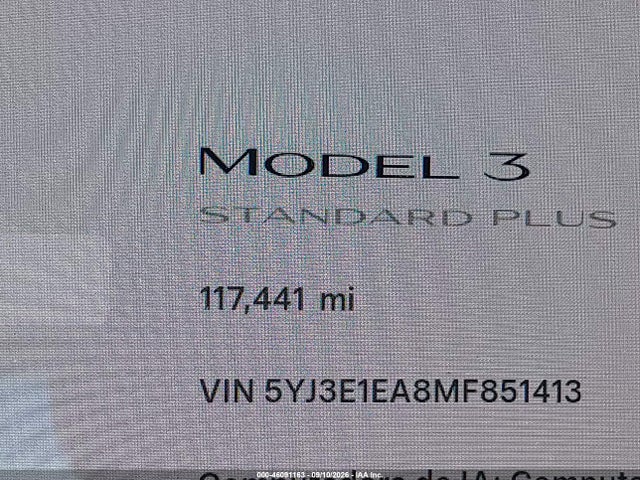 2021 TESLA MODEL 3 STANDARD RANGE PLUS REAR-WHEEL DRIVE 14