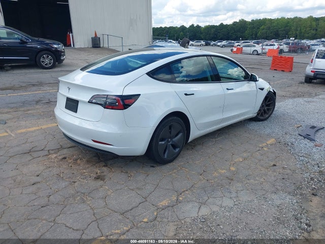 2021 TESLA MODEL 3 STANDARD RANGE PLUS REAR-WHEEL DRIVE 4