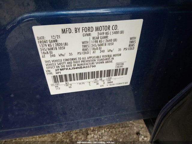 2022 FORD EDGE SEL 9