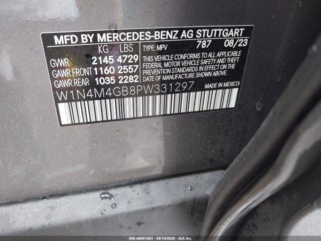 2023 MERCEDES-BENZ GLB 250 9