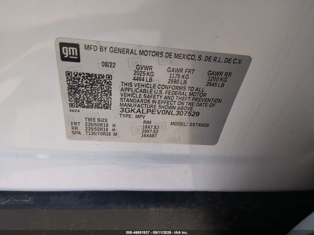 2022 GMC TERRAIN FWD SLT 9