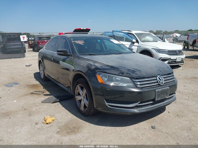 2013 VOLKSWAGEN PASSAT 2.5L SE