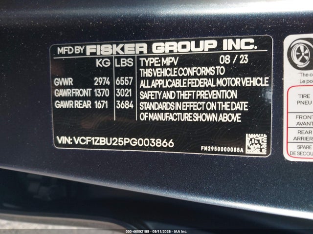 2023 FISKER OCEAN ONE 9