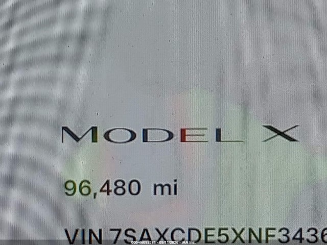 2022 TESLA MODEL X DUAL MOTOR ALL-WHEEL DRIVE/PLAID TRI MOTOR ALL-WHEEL DRIVE 16
