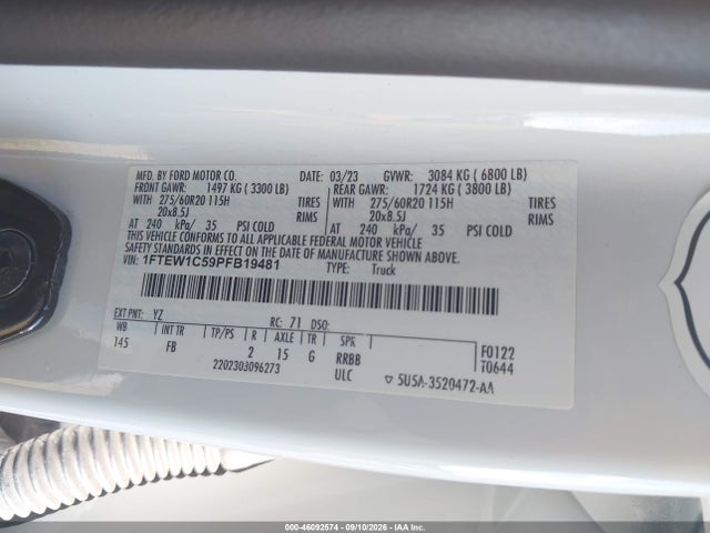 2023 FORD F-150 XLT 9