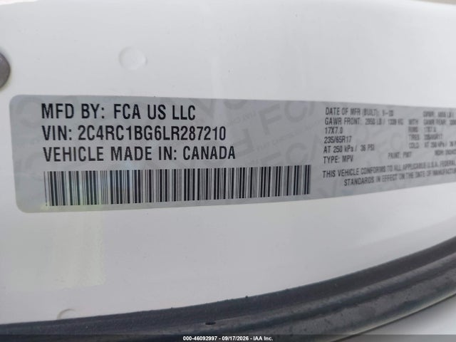 2020 CHRYSLER PACIFICA TOURING L 9