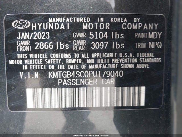 2023 GENESIS G80 2.5T RWD 9