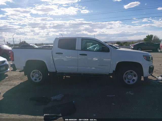 2022 CHEVROLET COLORADO 2WD SHORT BOX WT 12
