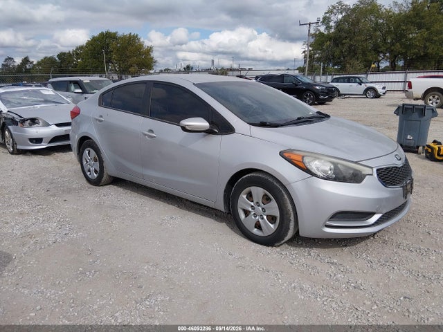 2016 KIA FORTE LX