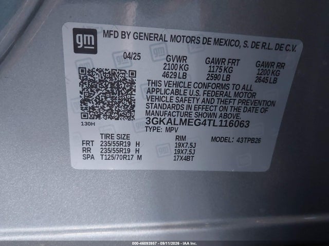 2026 GMC TERRAIN FWD ELEVATION 9