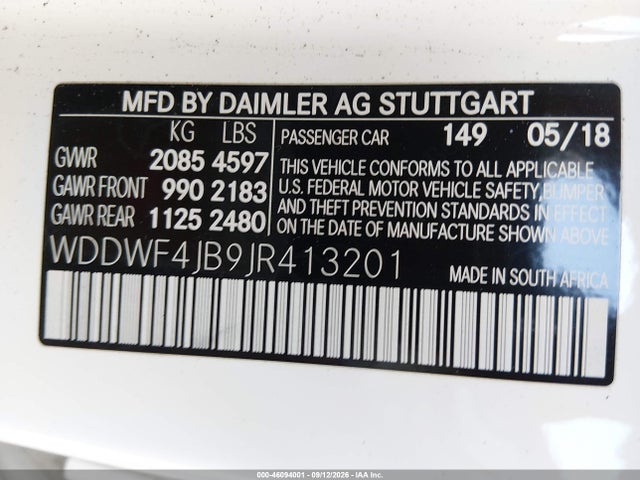 2018 MERCEDES-BENZ C 300 9