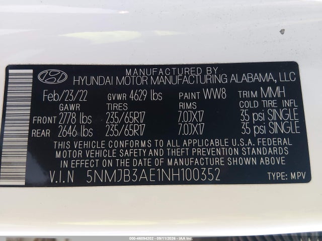 2022 HYUNDAI TUCSON SEL 9