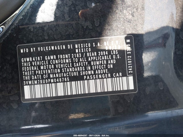 2023 VOLKSWAGEN JETTA 1.5T SE 9