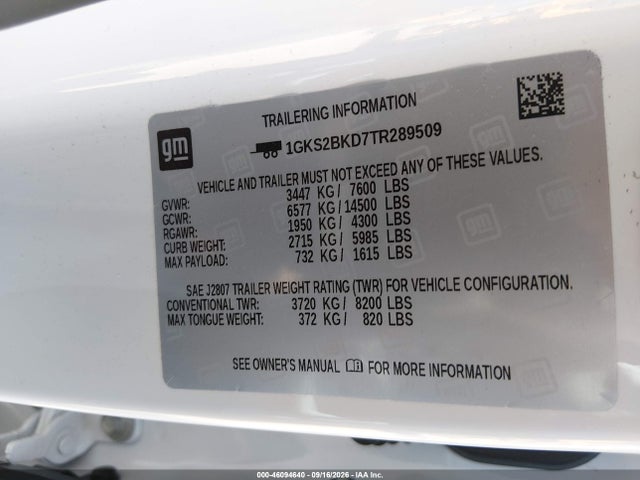 2026 GMC YUKON 4WD ELEVATION 9