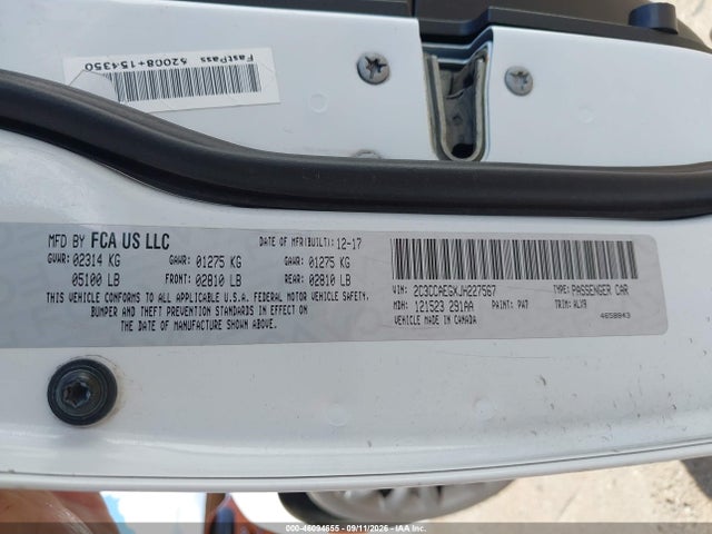 2018 CHRYSLER 300 LIMITED 9