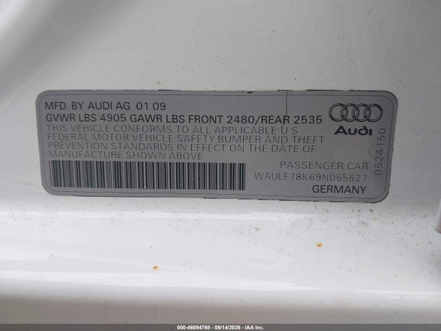 صورة 9 لـ 2009 AUDI A4 2.0T PREMIUM