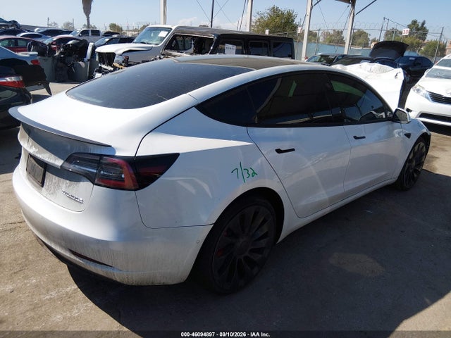2022 TESLA MODEL 3 PERFORMANCE DUAL MOTOR ALL-WHEEL DRIVE 4