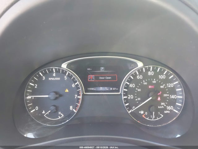 2018 NISSAN ALTIMA 2.5 SV 7
