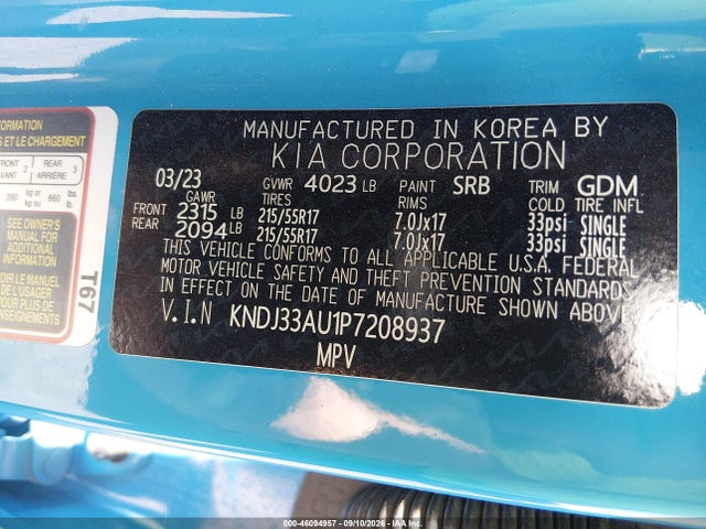 2023 KIA SOUL EX 9