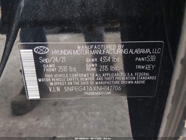 2022 HYUNDAI SONATA SE 9