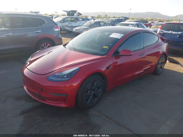 2021 TESLA MODEL 3 STANDARD RANGE PLUS REAR-WHEEL DRIVE 2