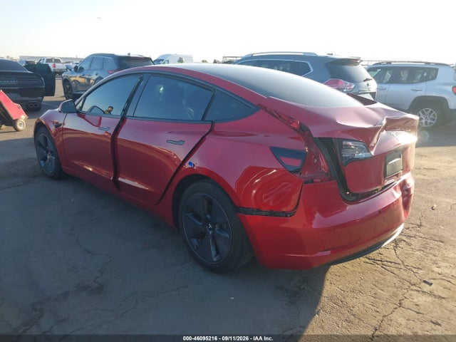 2021 TESLA MODEL 3 STANDARD RANGE PLUS REAR-WHEEL DRIVE 3