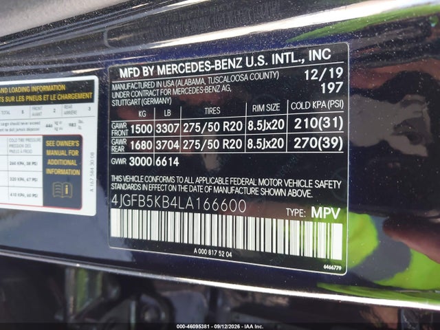 2020 MERCEDES-BENZ GLE 450 4MATIC 9