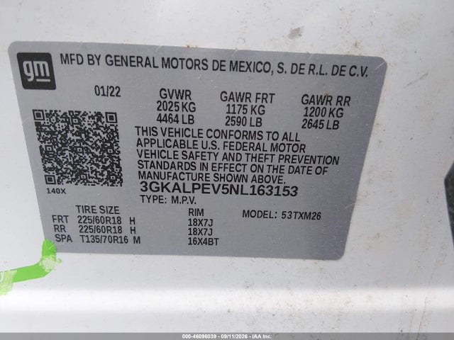 2022 GMC TERRAIN FWD SLT 9