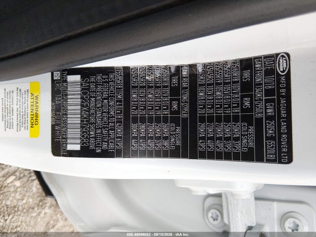 2019 LAND ROVER DISCOVERY SPORT SE 9
