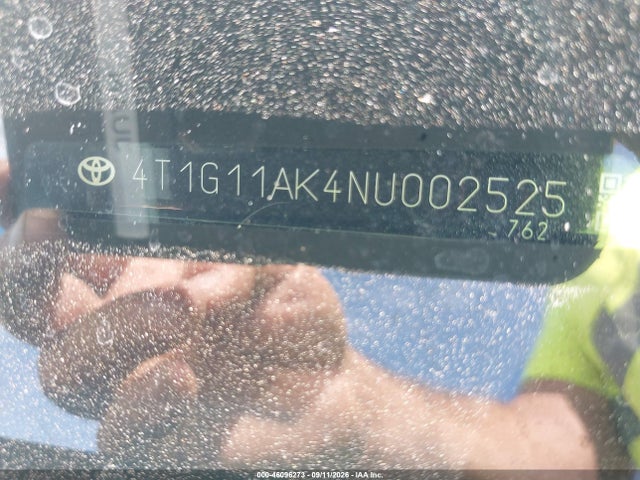 2022 TOYOTA CAMRY SE 17