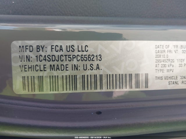 2023 DODGE DURANGO R/T PLUS AWD 9