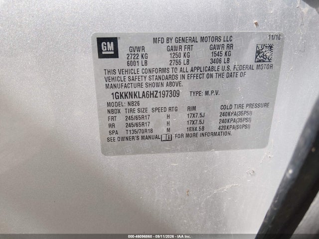 2017 GMC ACADIA SLE-1 9