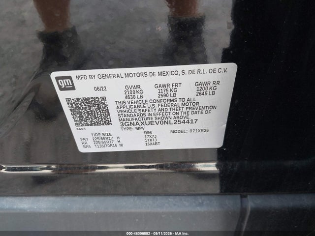2022 CHEVROLET EQUINOX AWD LT 9