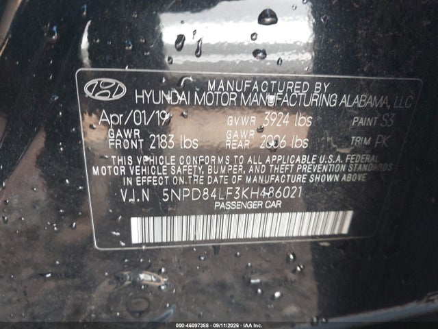 2019 HYUNDAI ELANTRA VALUE EDITION 9